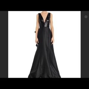 Adrianna Papell black dress